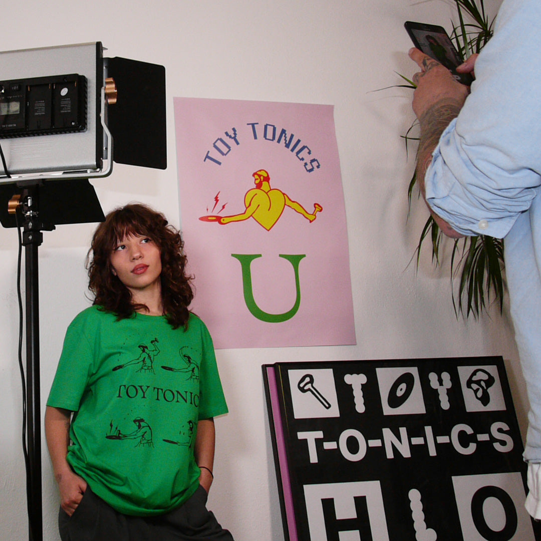 Toy Tonics Comic Shirt - Green