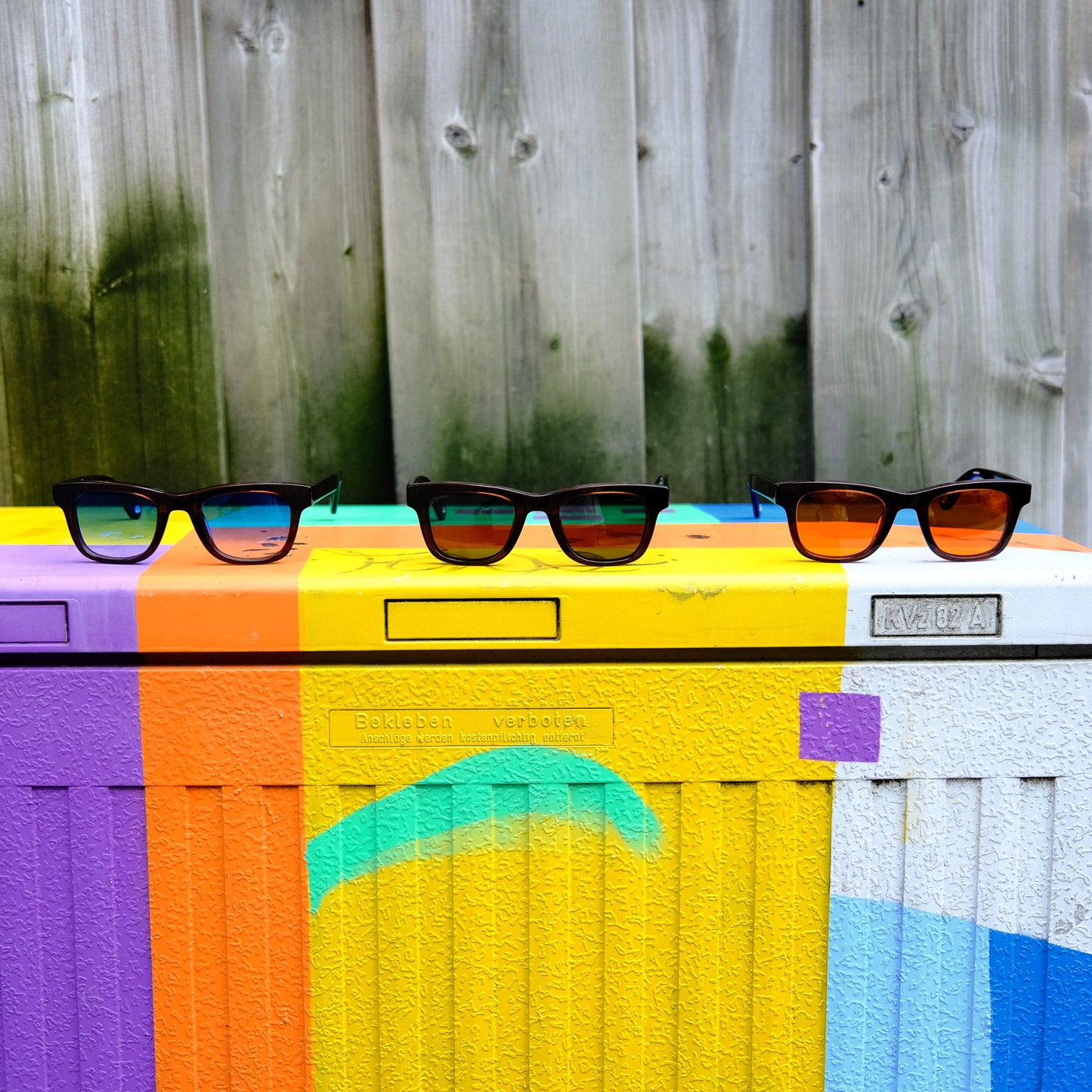 TOY TONICS x TOXTOX Glasses  - Ltd. Disco Edition - Orange