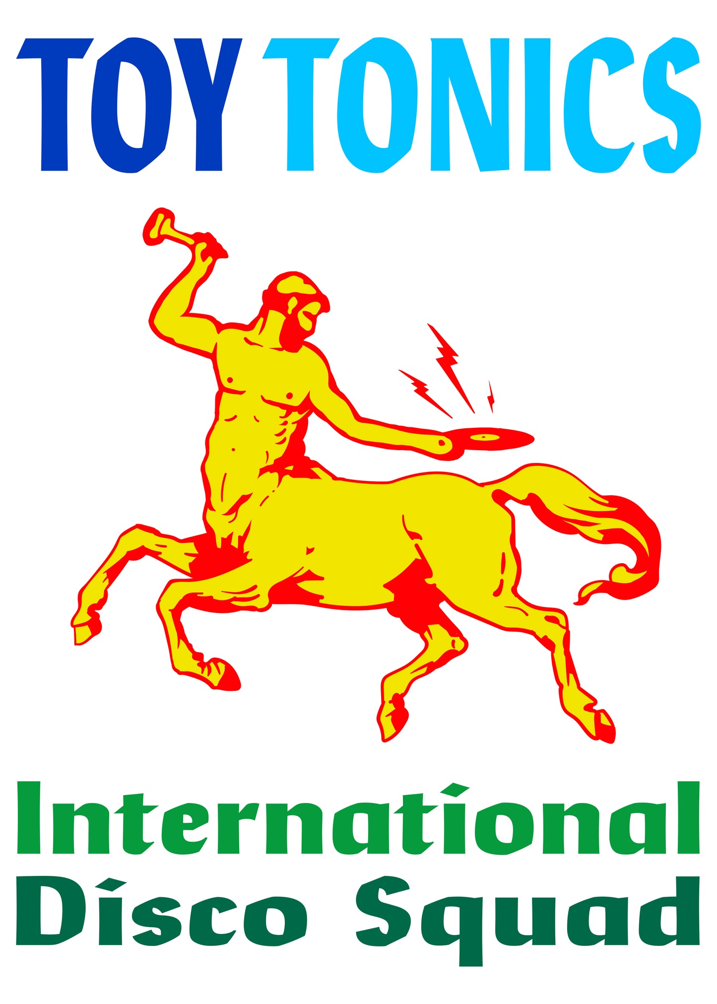 Toy Tonics Disco Squad Poster