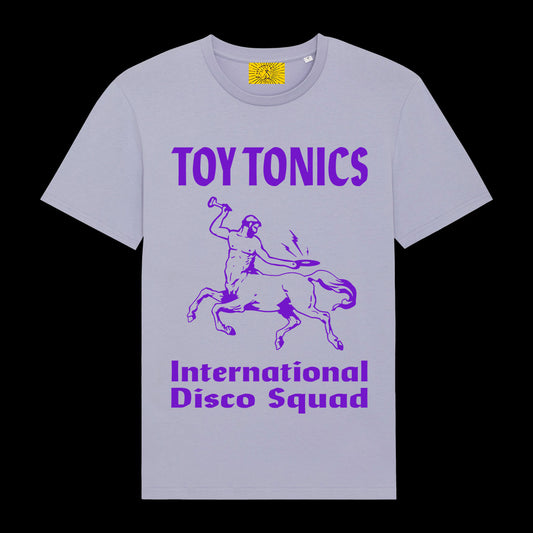 Toy Tonics Disco Squad Shirt - Purple on Lavender