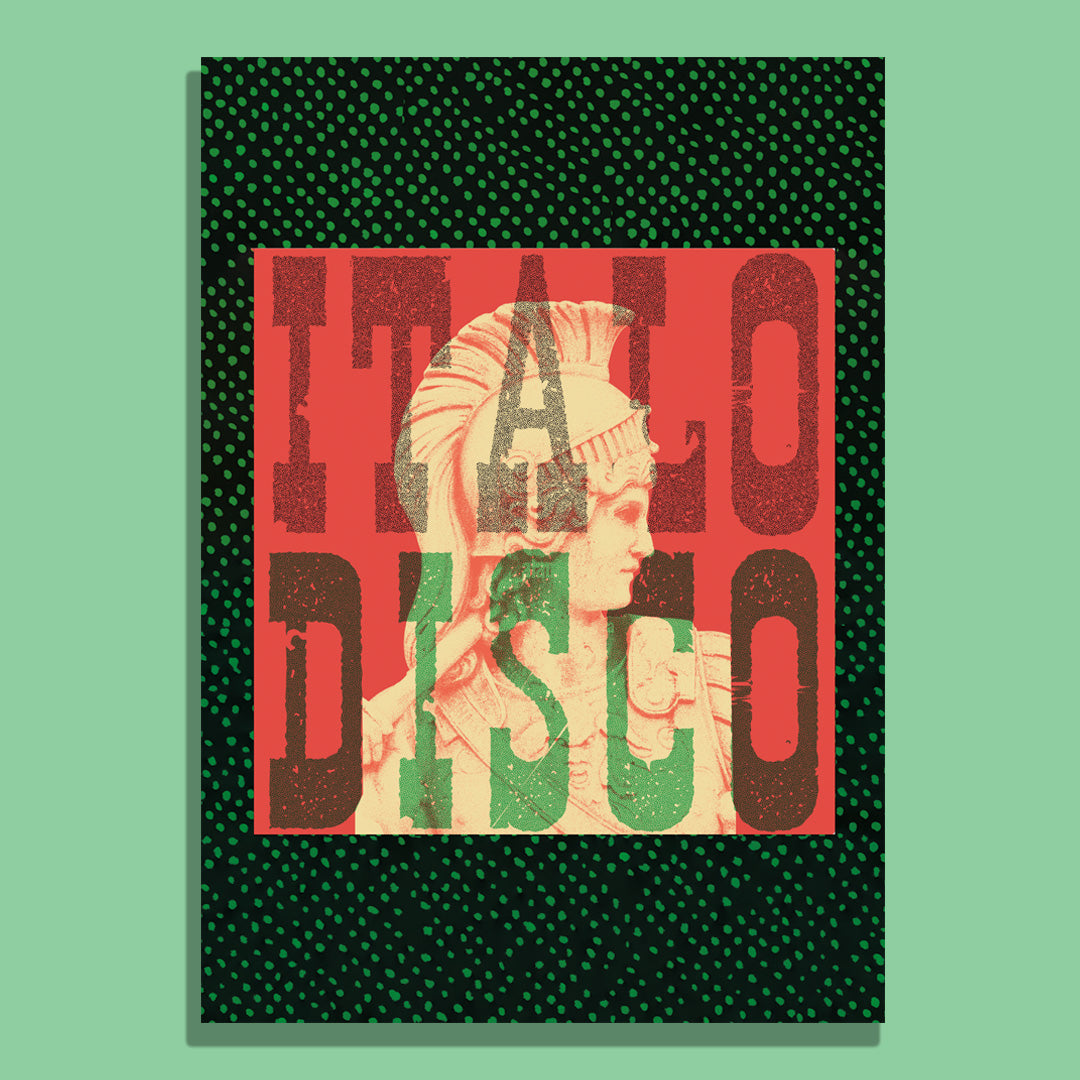 Toy Tonics Italian Disco Poster - Green