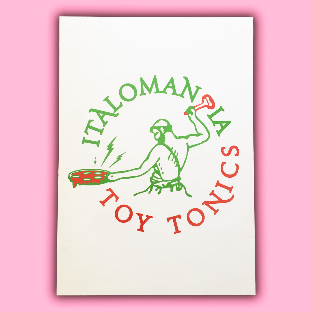 Toy Tonics Italomania Poster