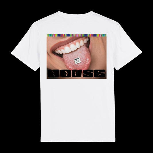 Toy Tonics Mushroom House Shirt - White