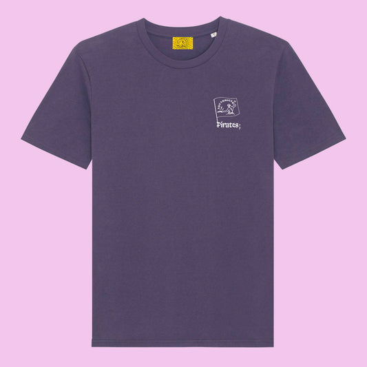 Pirates of Positivity Shirt - Dark Purple