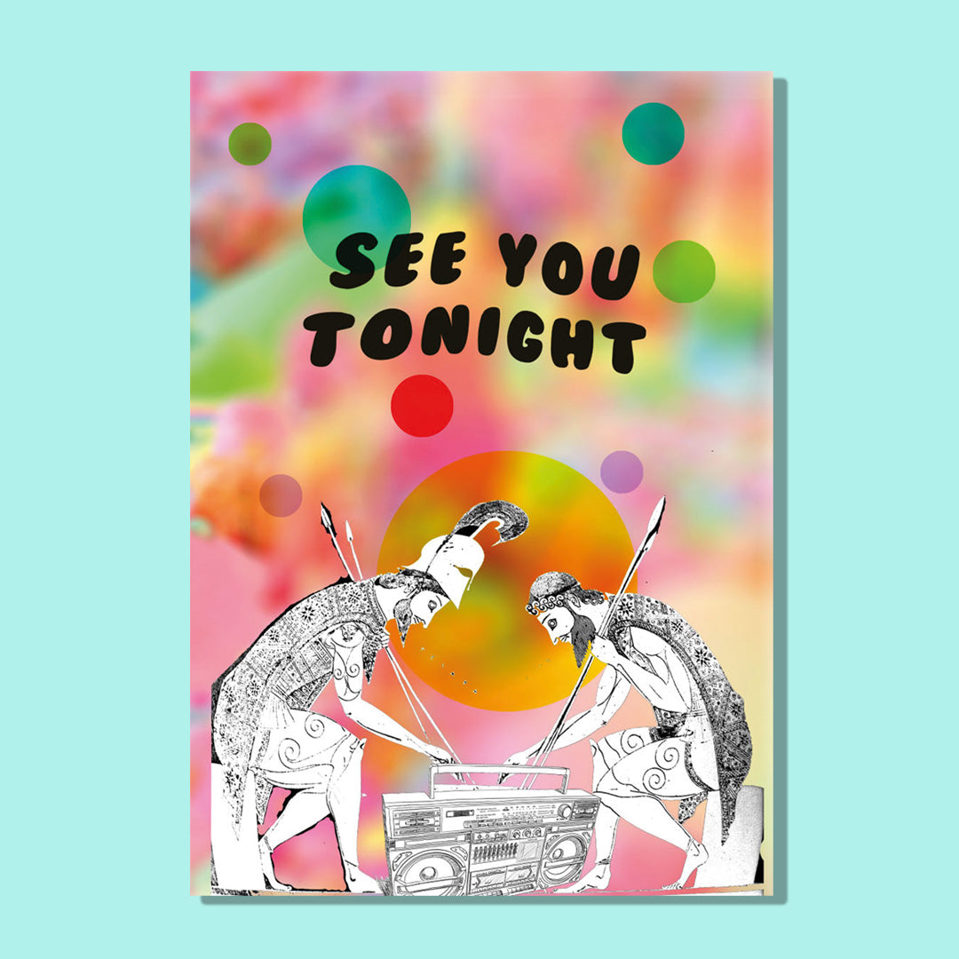 Toy Tonics See U Tonight Poster - Multicolor