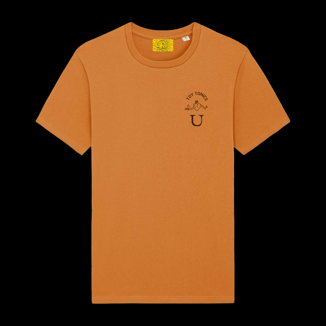 Toy Tonics Loves U Shirt - Brown