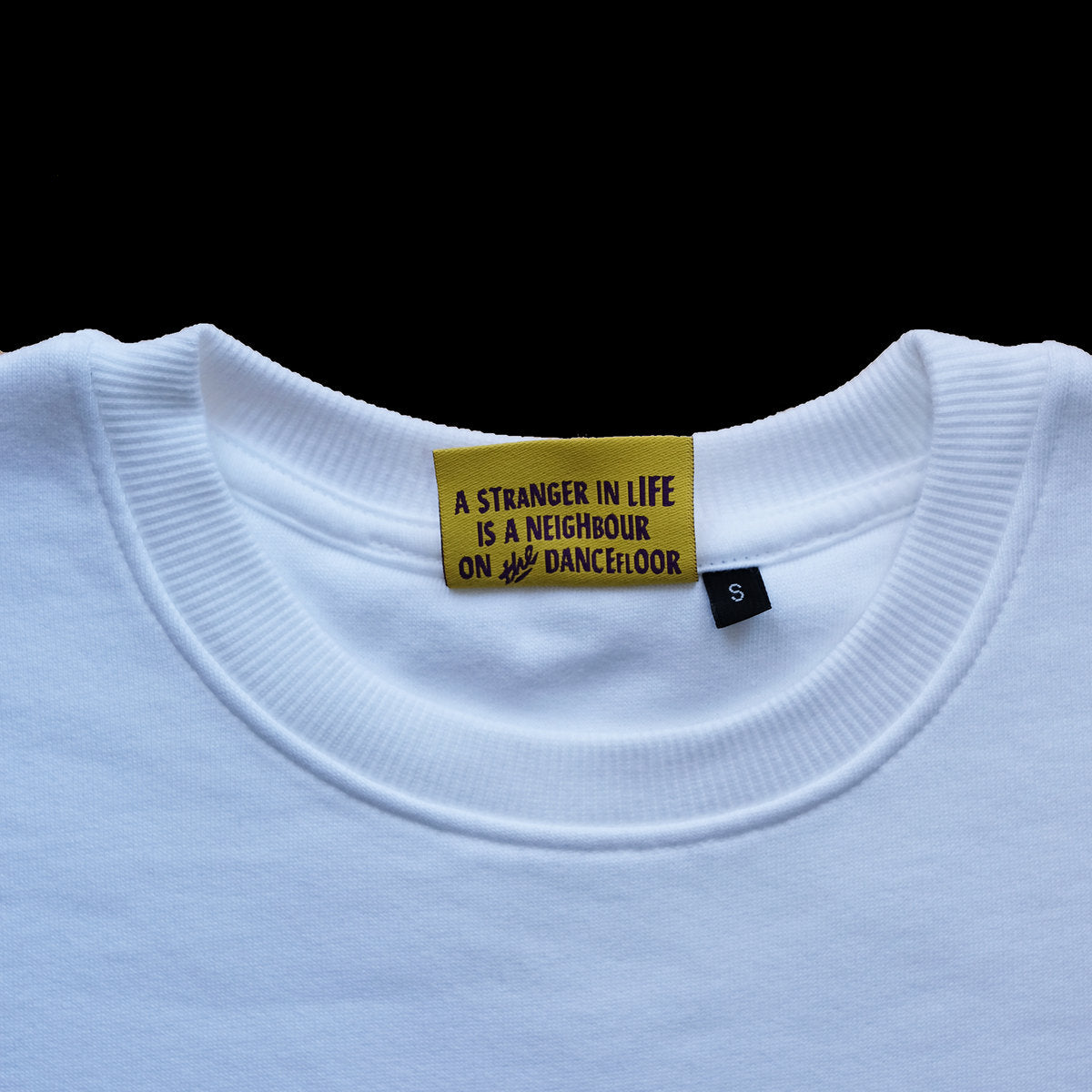 Toy Tonics Pocket Print Sweater - purple on white