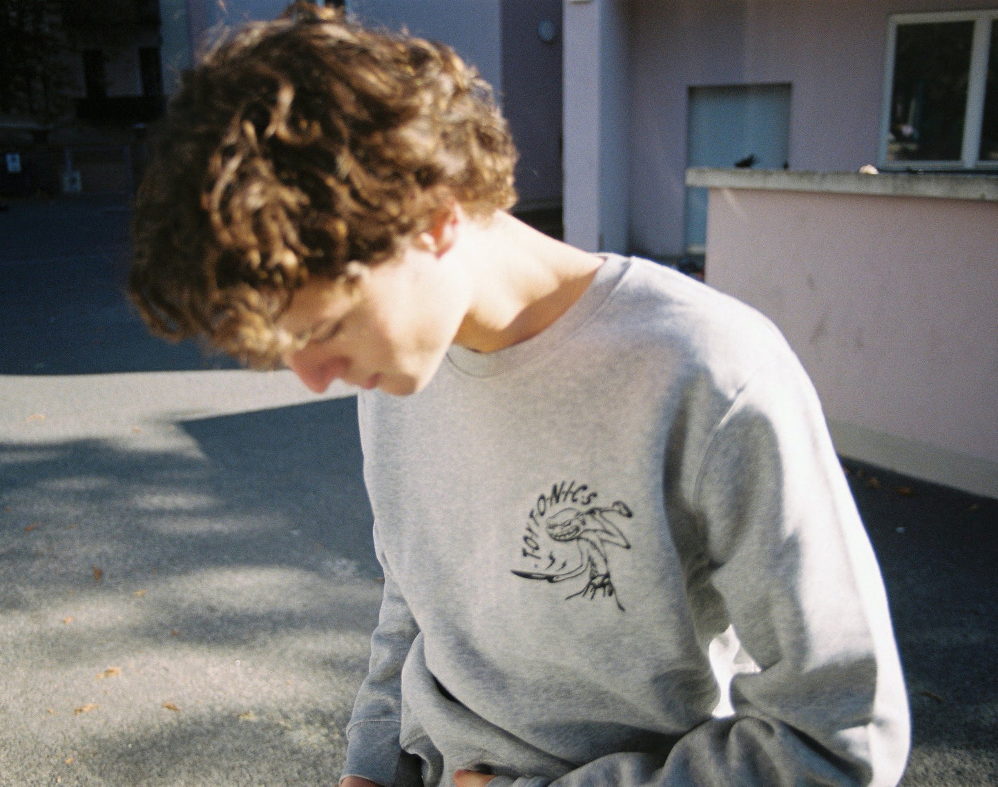 Toy Tonics Meme Sweater – grey