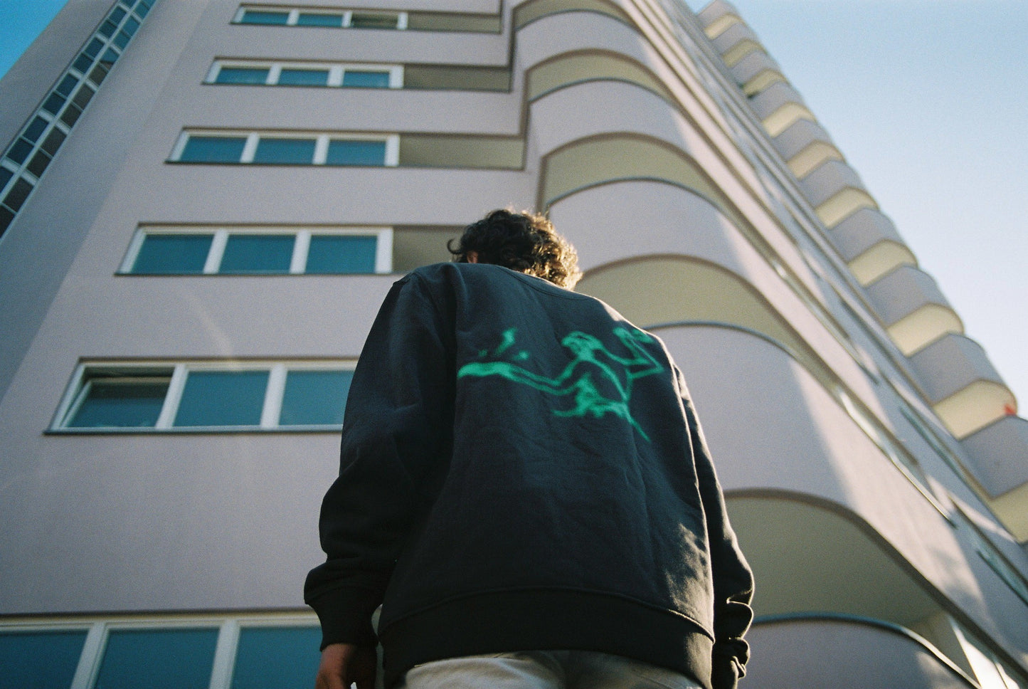 Toy Tonics sprayed Sweater – brown