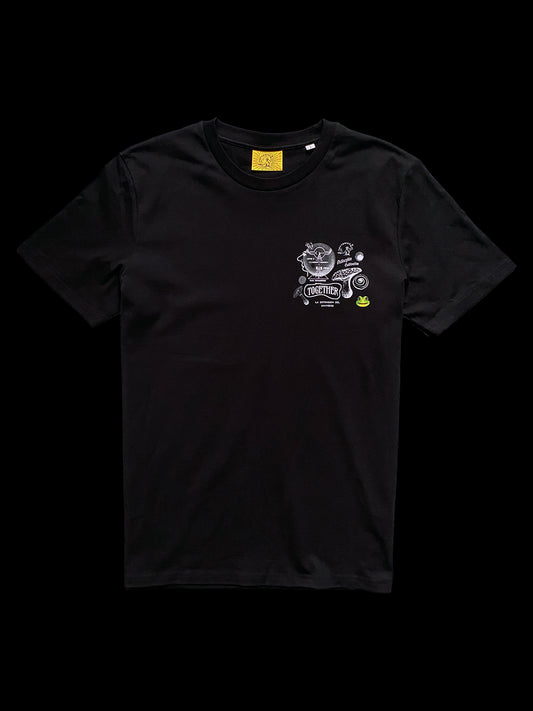 Mushroom House T-Shirt - black - Limited to 150