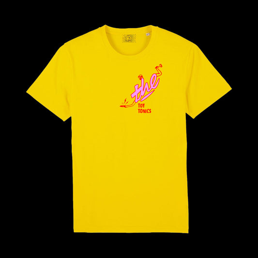 Dancefloor Shirt 2.0 - yellow XL