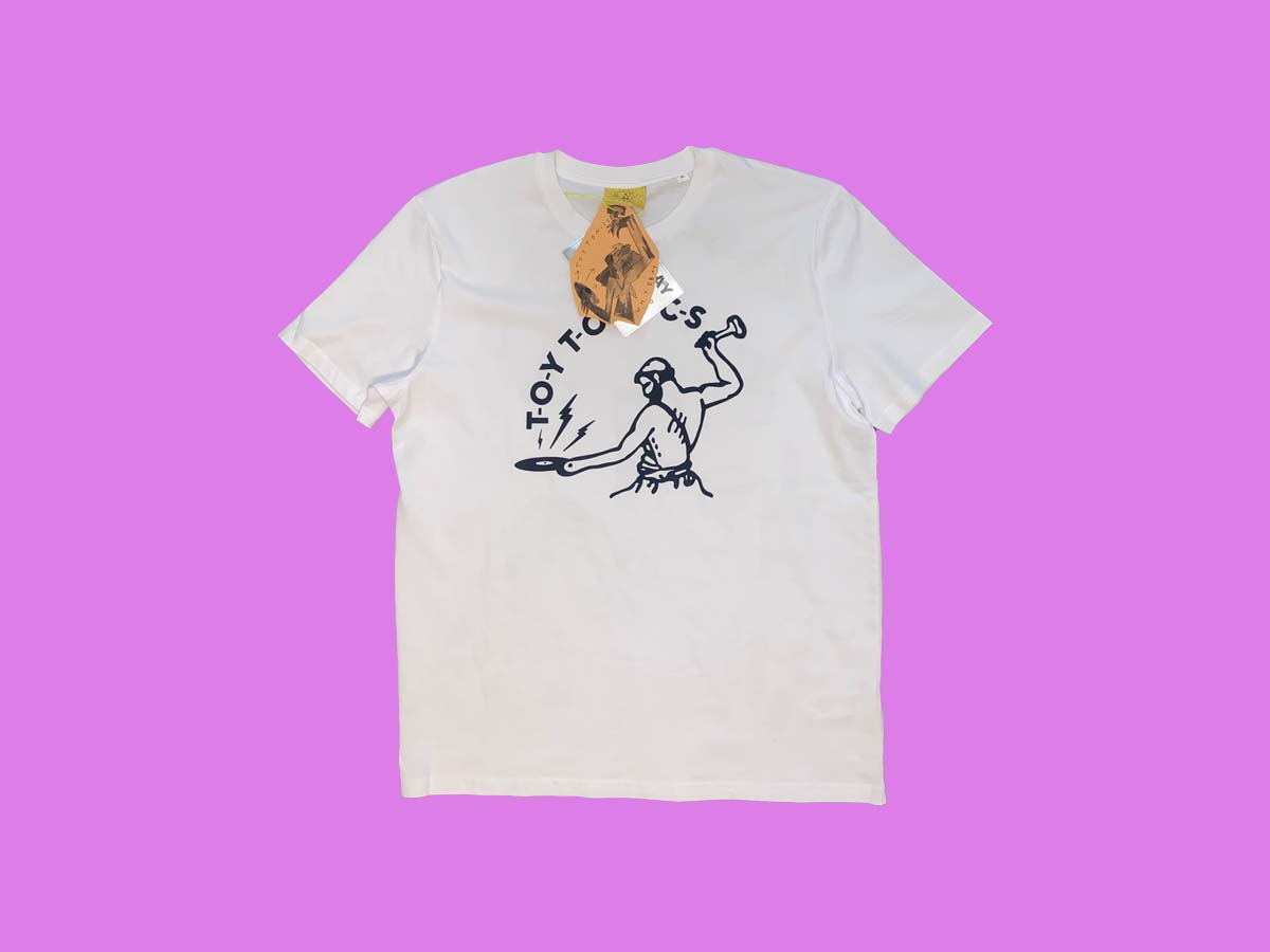 Handsprayed TT shirt by artist WHY EBAY (ltd. to 10 pcs!