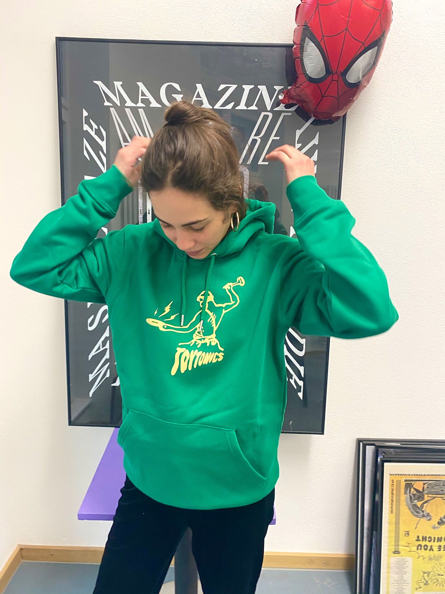 Toy Tonics Hoodie – green