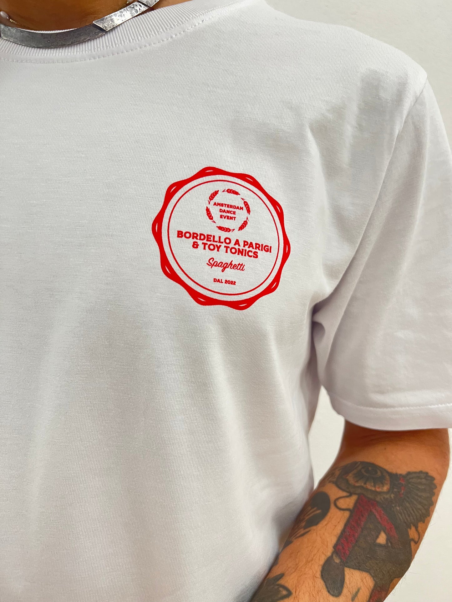 Bordello Toy Tonics Shirt - white