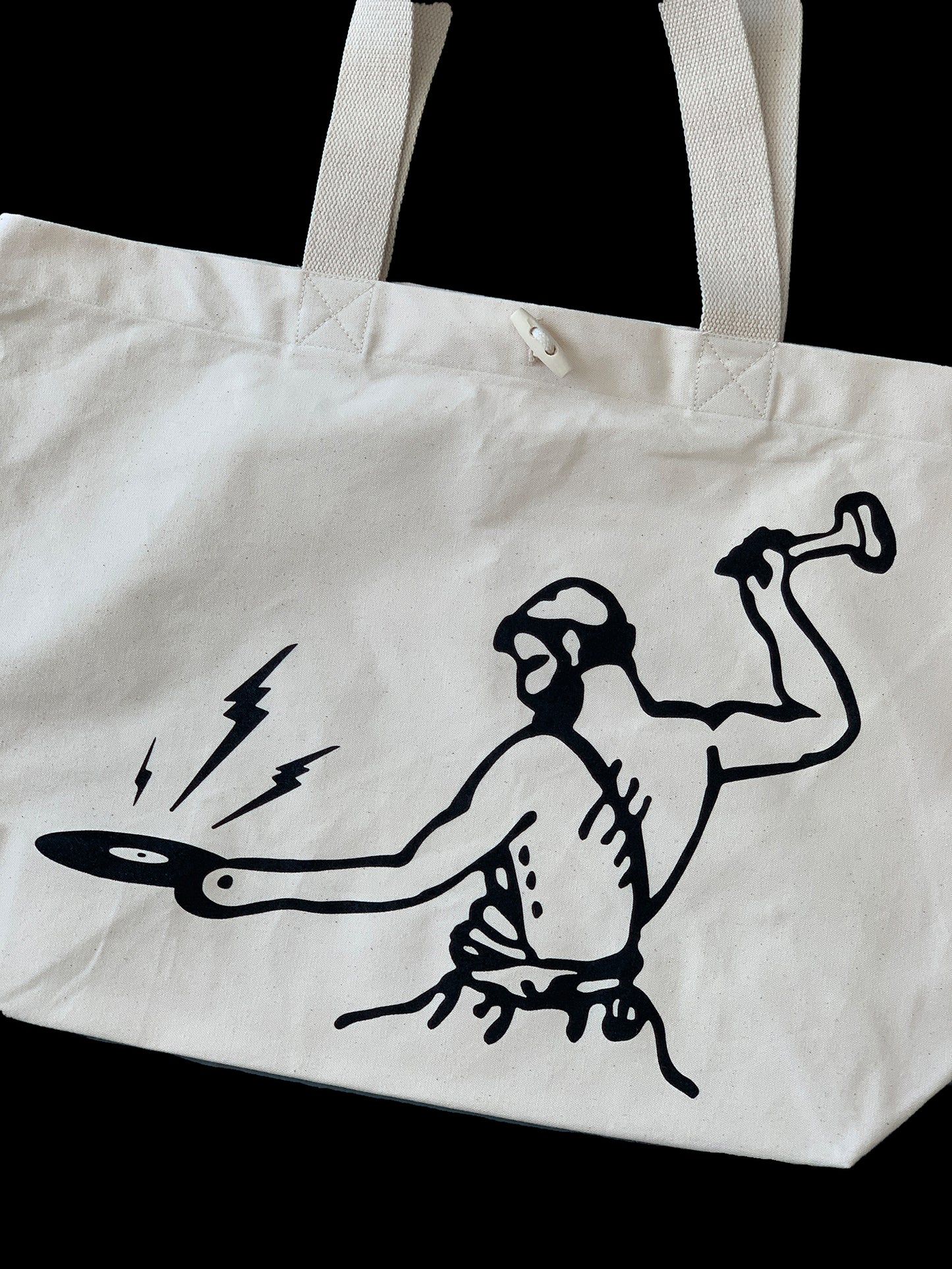 Toy Tonics Shopping Bag - beige