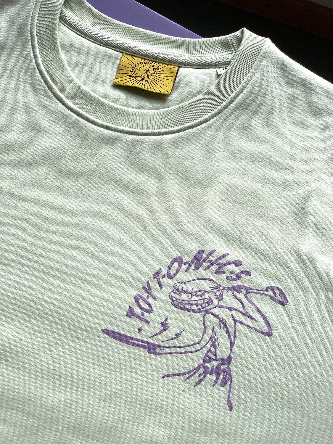 Toy Tonics Meme Sweater – stem green