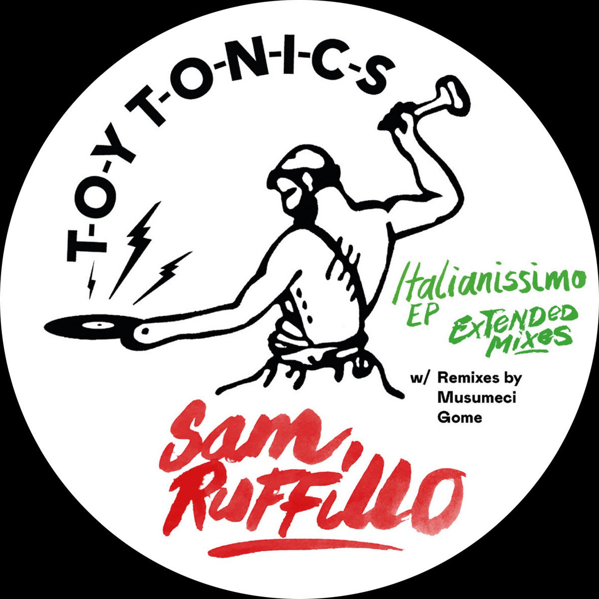 Sam Ruffillo - Italianissimo EP (Extended Mixes) (12" Vinyl)