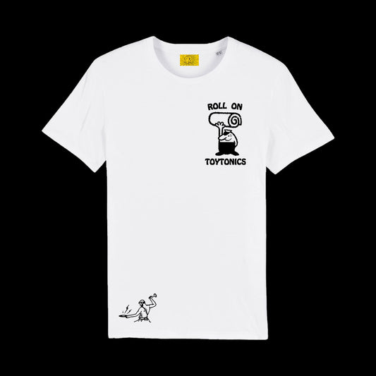 Roll On Shirt - black print