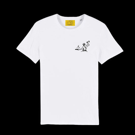 Vinyl Fetish T-Shirt 2nd edition - black on white - Limited to 60