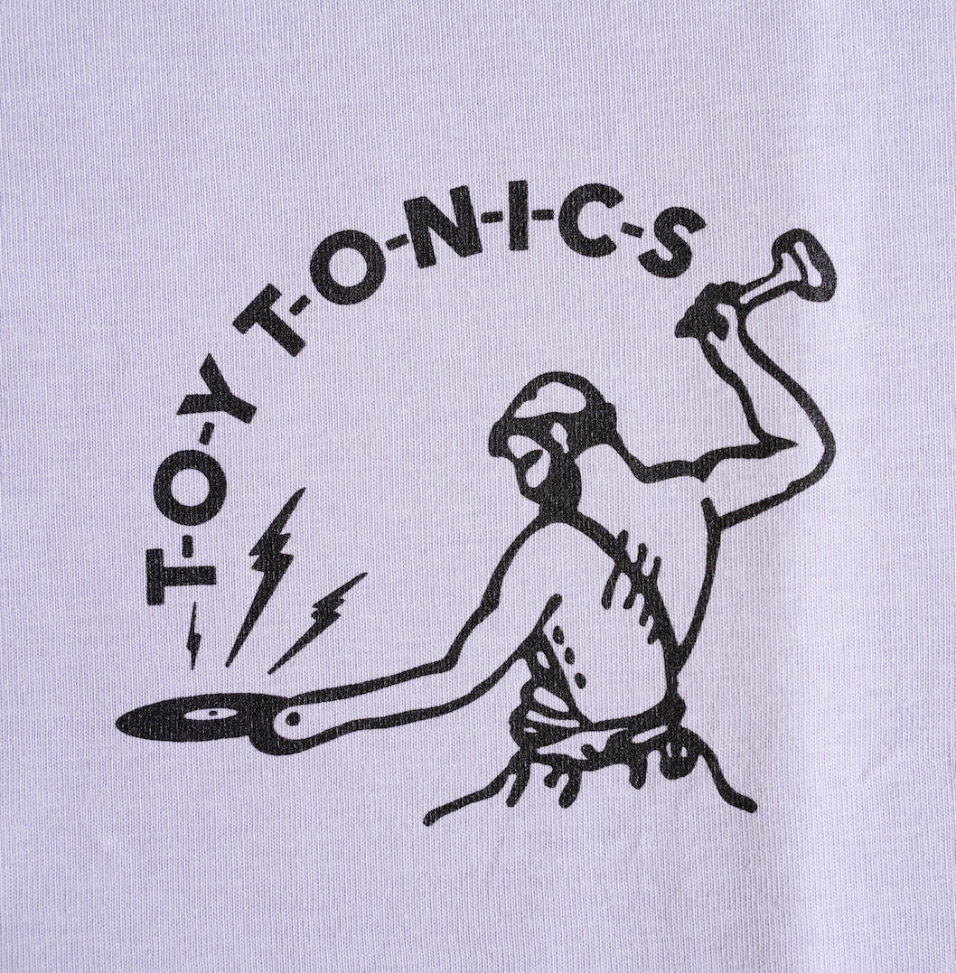 Logo Shirt - Black on Lavender