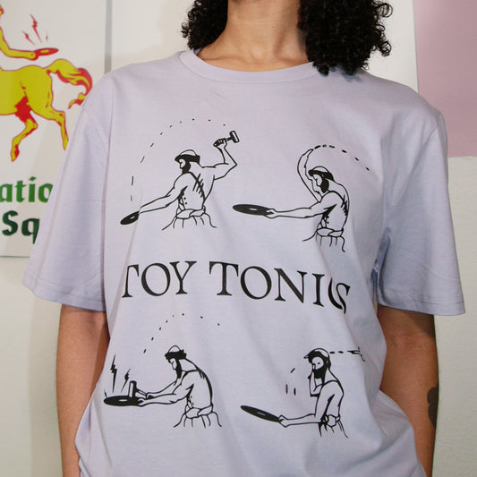 Toy Tonics Comic Shirt - Lavender