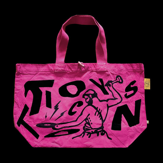 Customized Toy Tonics Shopping Bag - Limited Edition - pink