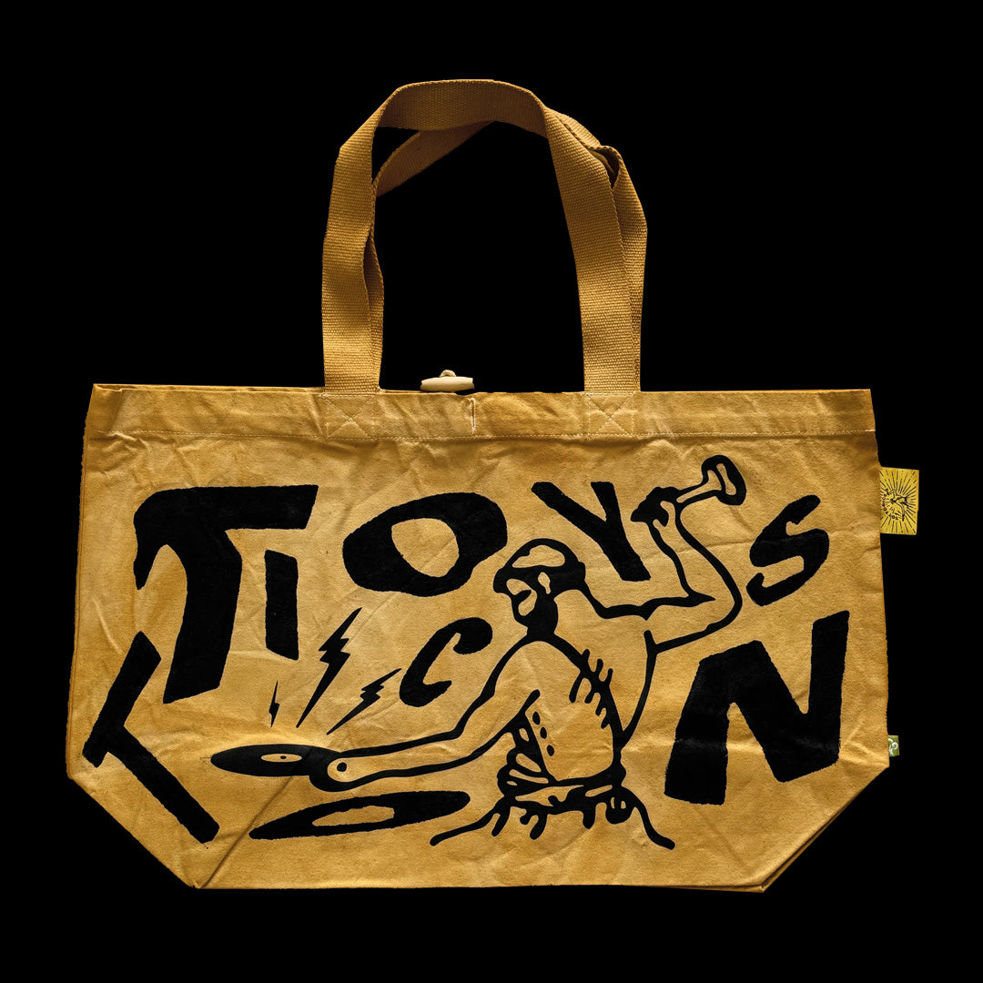 Customized Toy Tonics Shopping Bag - Limited Edition - yellow