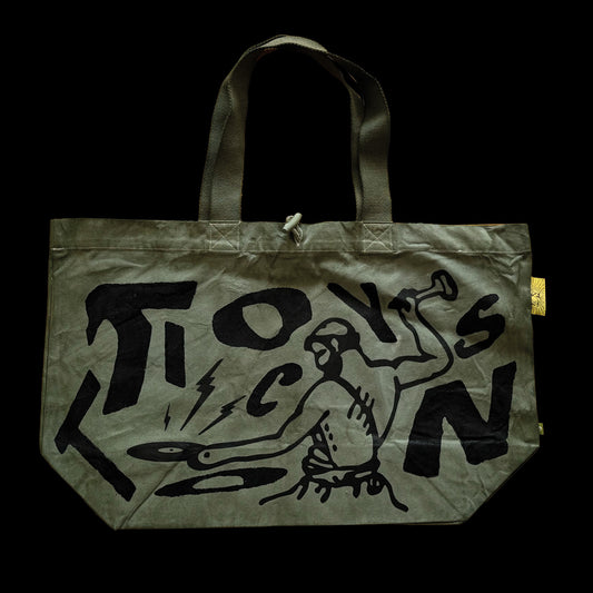 Customized Toy Tonics Shopping Bag - Limited Edition - green