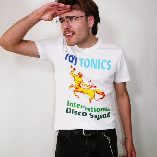 Toy Tonics Disco Squad Shirt - Multicolor on White