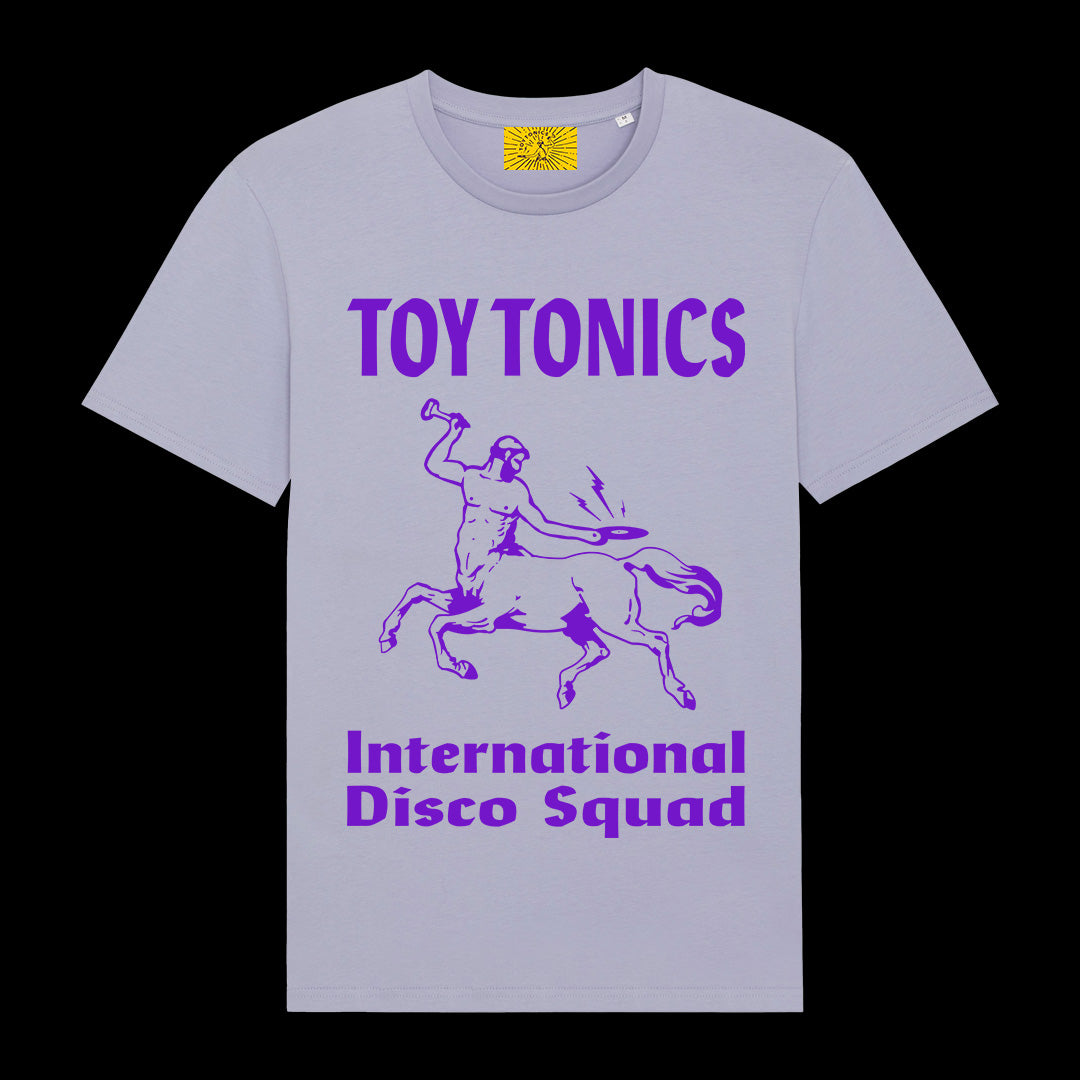 Toy Tonics Disco Squad Shirt - Purple on Lavender