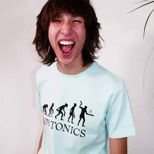 Toy Tonics Evolution Shirt - Caribbean Blue