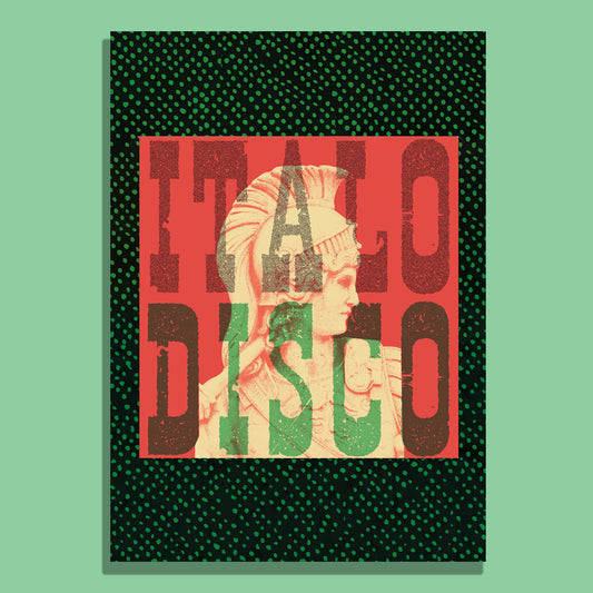 Toy Tonics Italian Disco Poster - Green