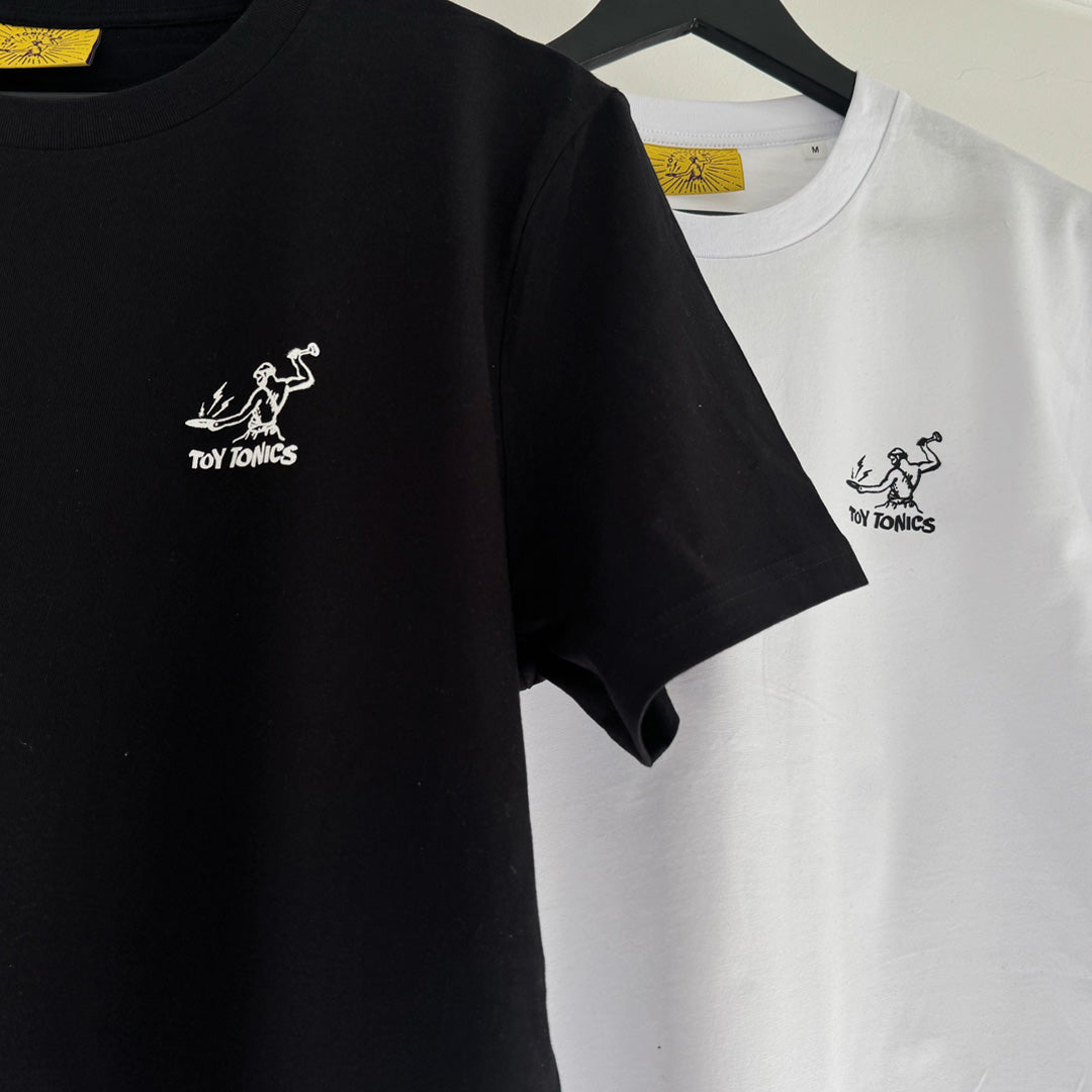 Toy Tonics Logo Shirt 2.0 - Black on White