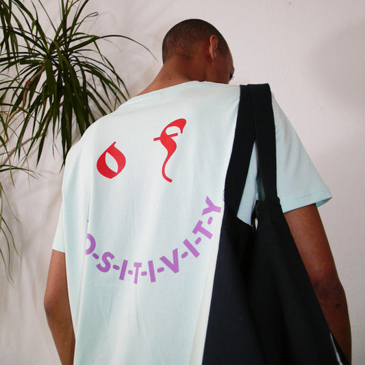 Pirates of Positivity Shirt - Caribbean Blue