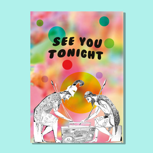 Toy Tonics See U Tonight Poster - Multicolor