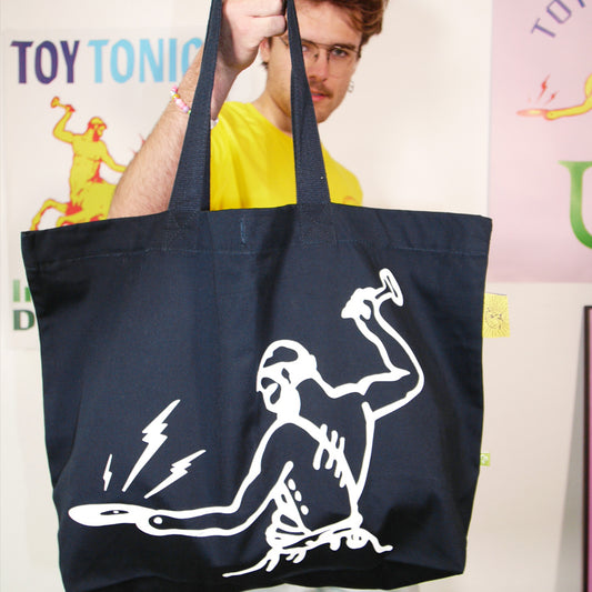 Toy Tonics Shopping Bag - navy