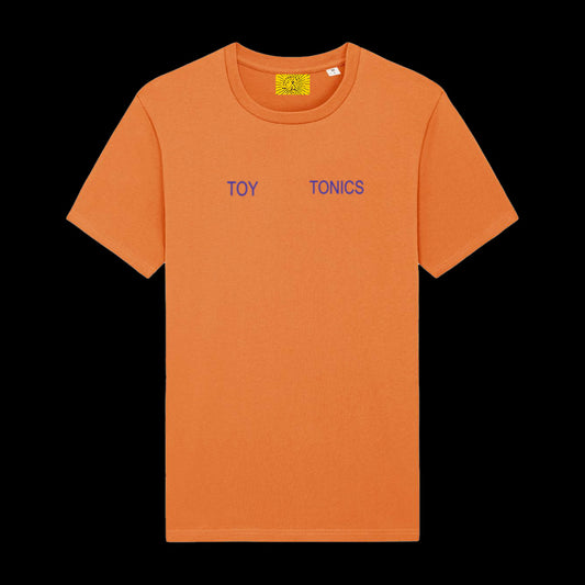 Toy Tonics Sprayed Shirt - Blue on Brown