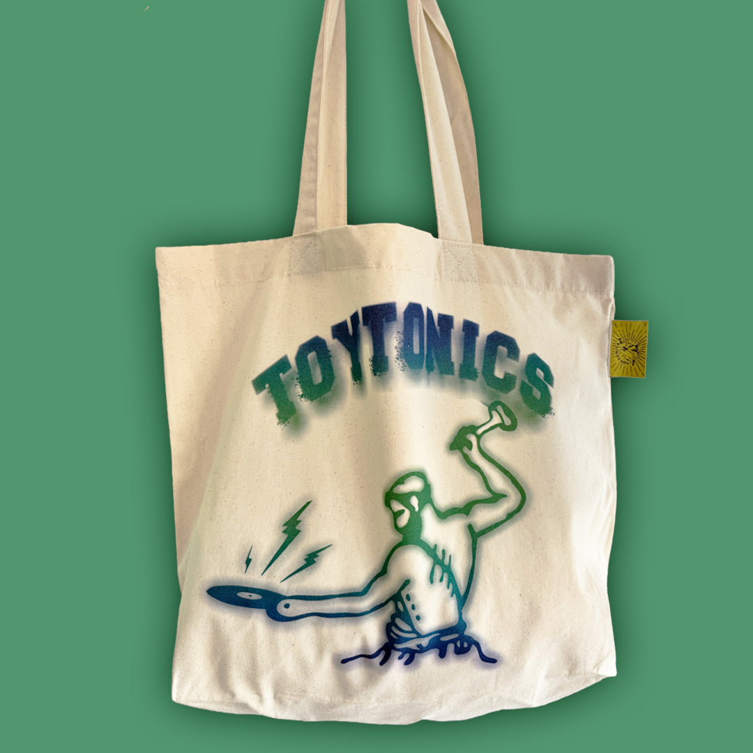 Toy Tonics Sprayed Bag - Gradient Green Blue