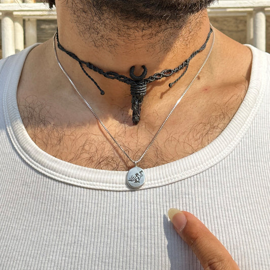 Handmade Toy Tonics Silver Necklace - Ltd. Edition