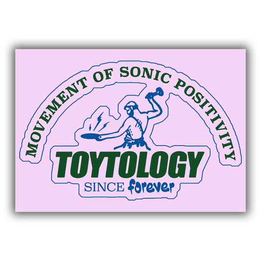 Toy Tonics Toytology Poster - Pink