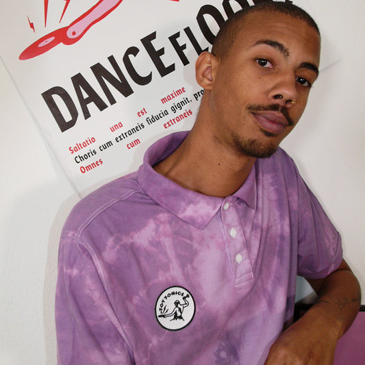 Customized Toy Tonics Polo - Upcycling Edition - Lilacs