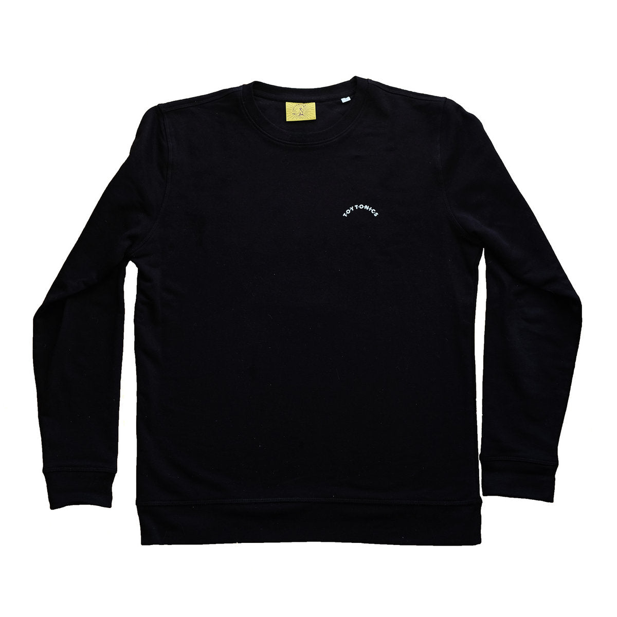 Sweater - black (big white back logo)