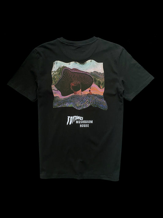 Mushroom House T-Shirt - black - Limited to 150