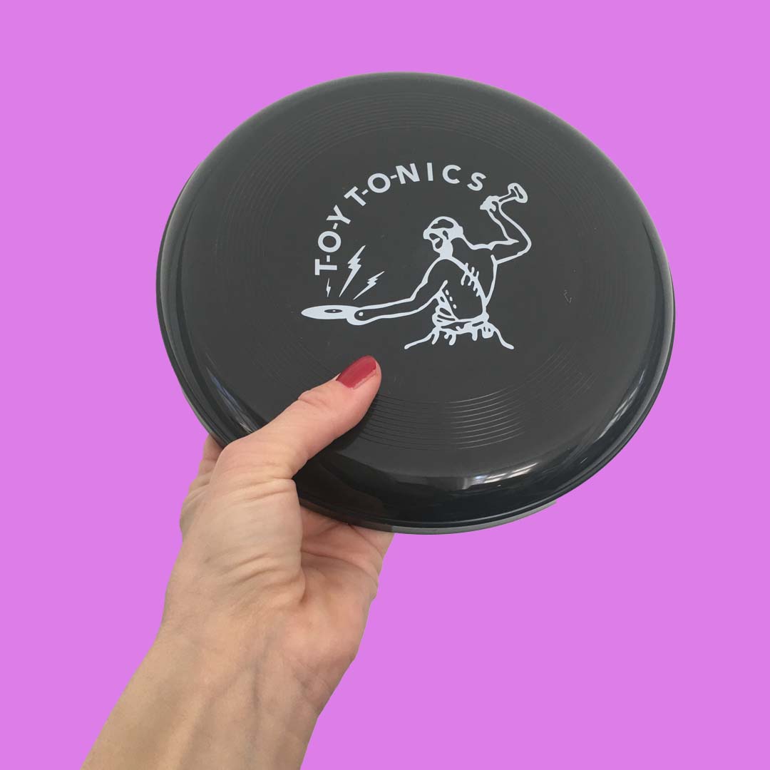Toy Tonics Frisbee black- colour ltd. to 100 pcs!