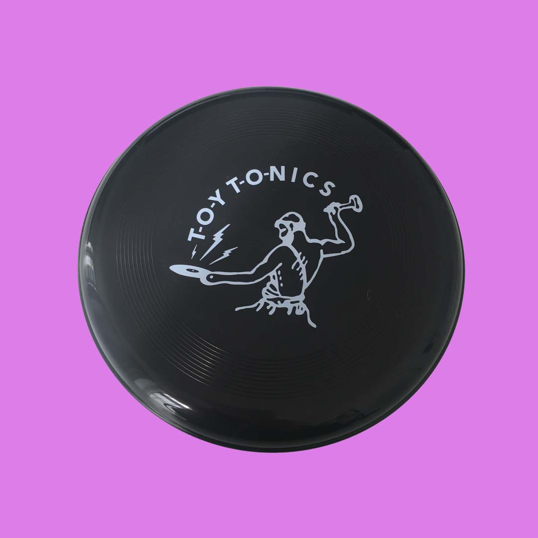 Toy Tonics Frisbee black- colour ltd. to 100 pcs!