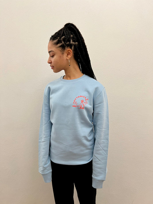 Toy Tonics Logo Sweater – Baby Blue