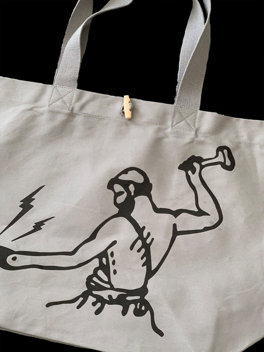 Toy Tonics Shopping Bag - grey