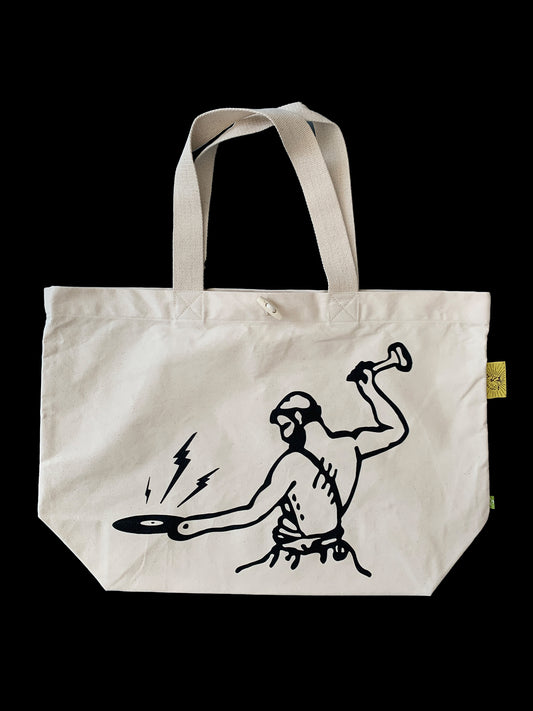 Toy Tonics Shopping Bag - beige