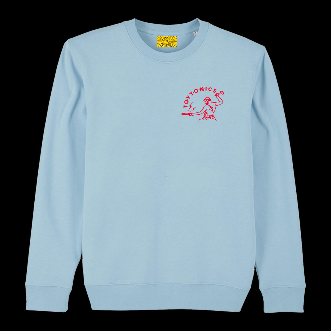 Toy Tonics Logo Sweater – Baby Blue