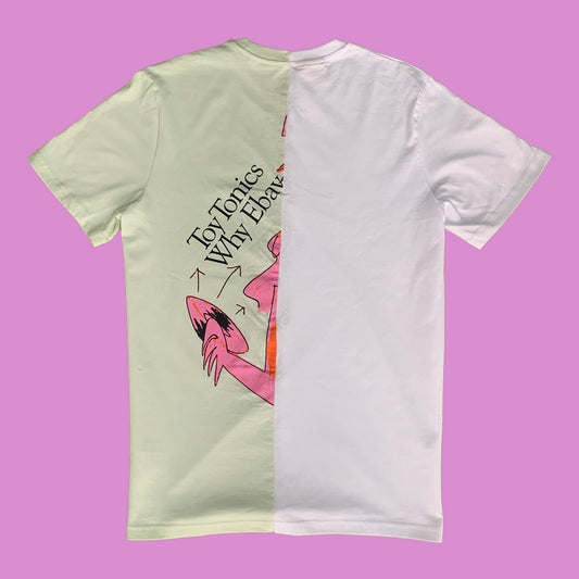 Customized Toy Tonics Shirt - Upcycling Edition - Half White